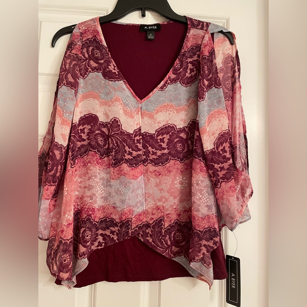 Brand new top, with tags